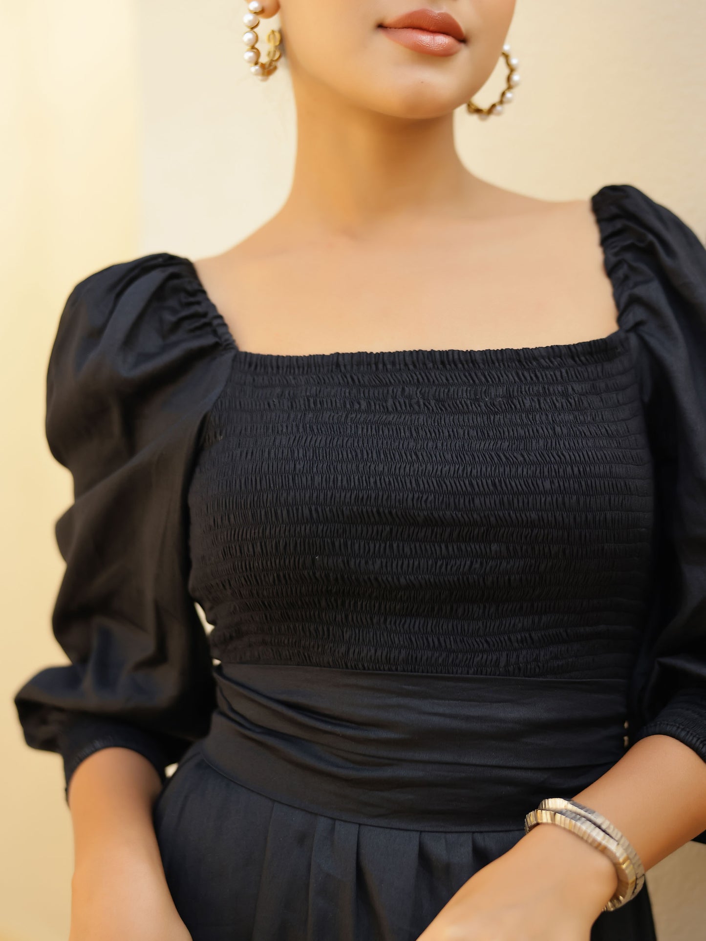 Black Two Way Wrap Dress